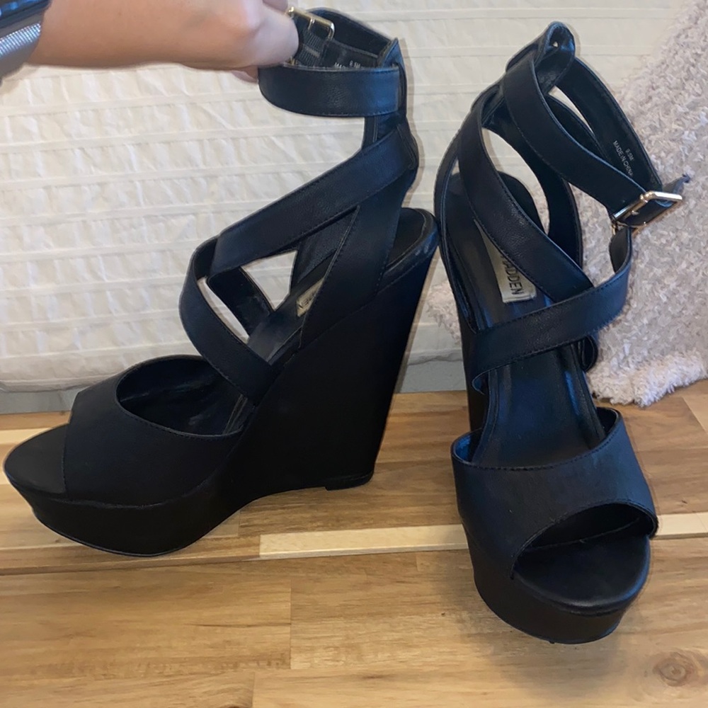 Steve Madden platform wedges